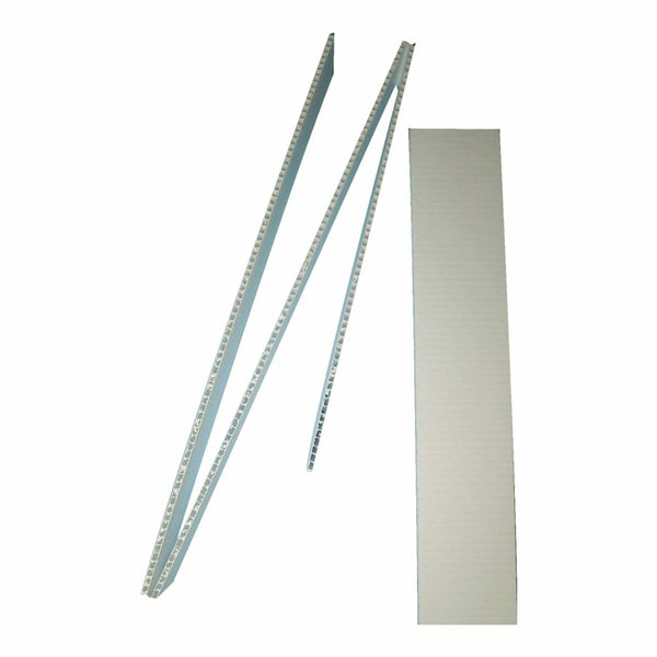 Alumilite Corrugated Plastic Strips (3" x 48")