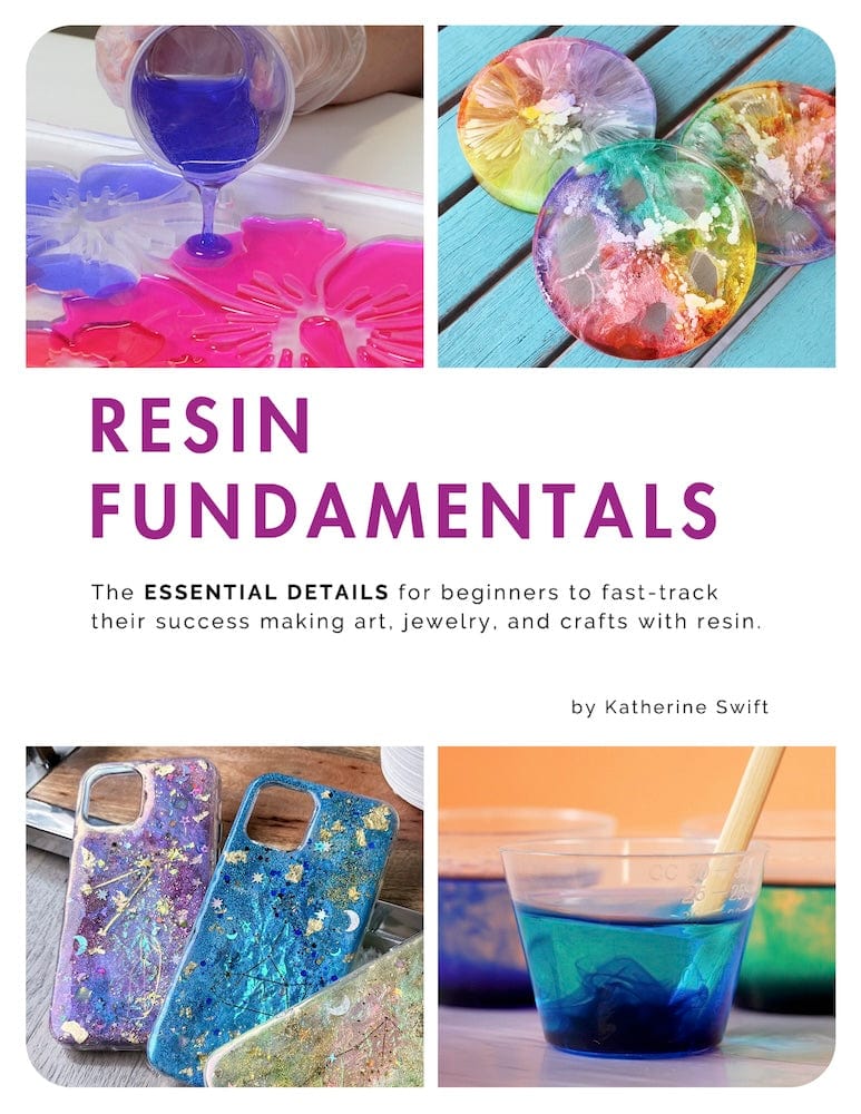 Resin Obsession Books & Classes Resin Fundamentals ebook - resin book for beginners