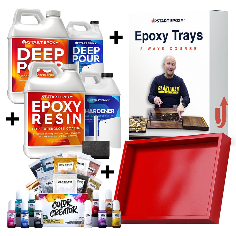 Upstart Epoxy Resin Kits Epoxy Trays 3 Ways Bundle