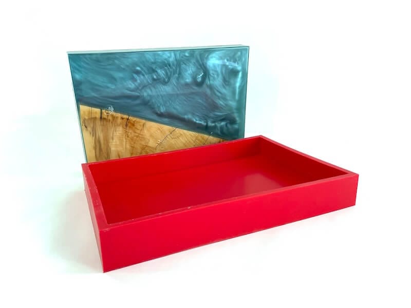 Upstart Epoxy Tray Large Resin Serving Tray Silicone Mold - DIY Resin Serving Tray