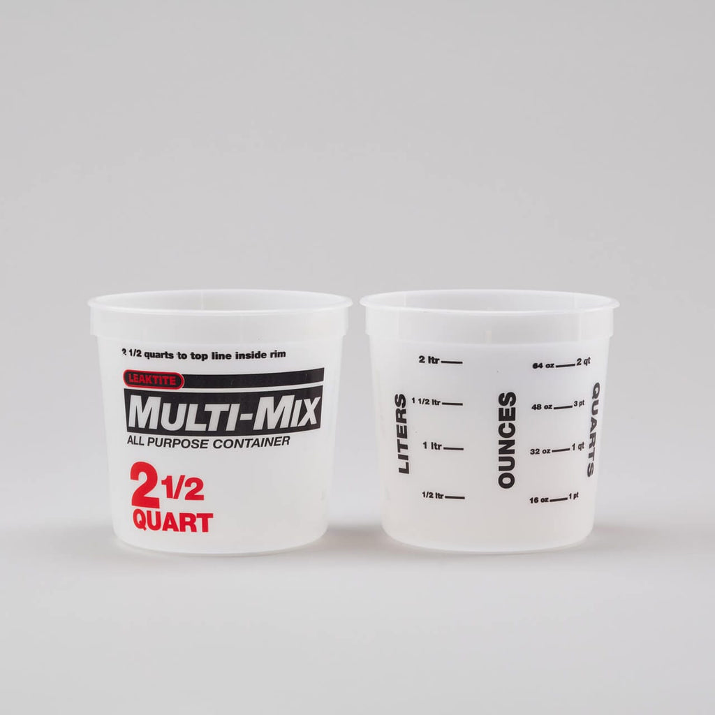 Lab Mixing Containers Measure & Mix Containers (Graduated)