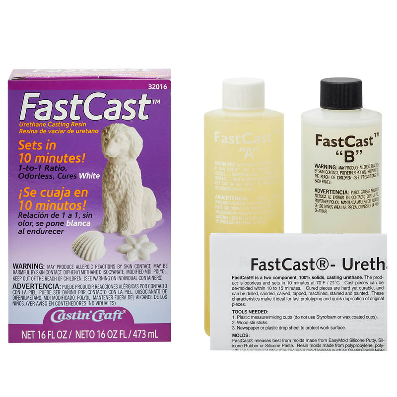 overstock-epoxy 16 oz. Kit Castin' Craft FastCast™ | Urethane Casting Resin