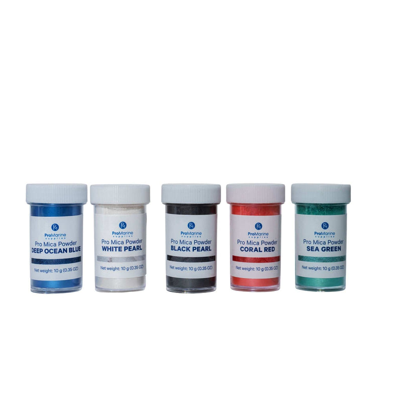 Pro Marine Supplies 5 color kit Pro Mica Powder