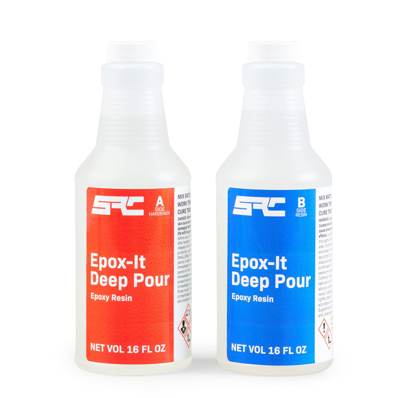 Specialty Resin & Chemical 1 Quart 32 oz Deep Pour Epoxy Resin