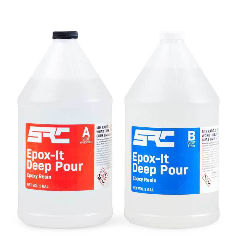 Specialty Resin & Chemical 2 Gallon 17.2 lbs Deep Pour Epoxy Resin