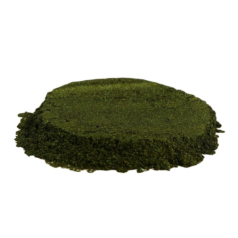 Stone Coat Countertops Olive Green Metallic Pigment Powder